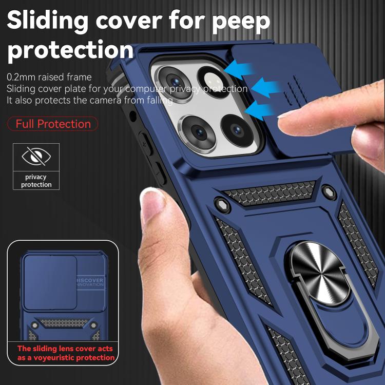 For Motorola Moto G Stylus 5G 2025 Sliding Camshield Holder Phone Case