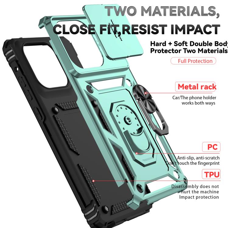 For Motorola Moto G Stylus 5G 2025 Sliding Camshield Holder Phone Case