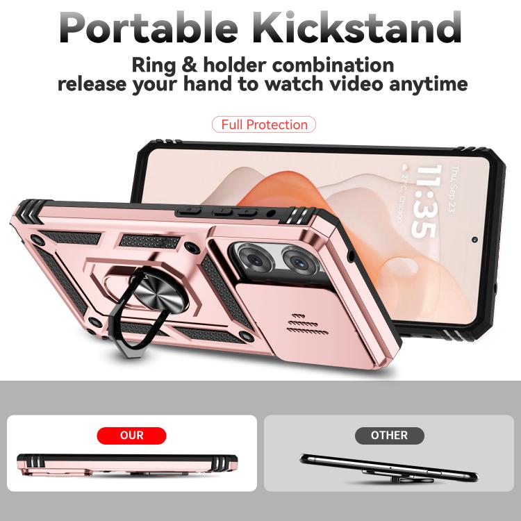 For Motorola Moto G Stylus 5G 2025 Sliding Camshield Holder Phone Case