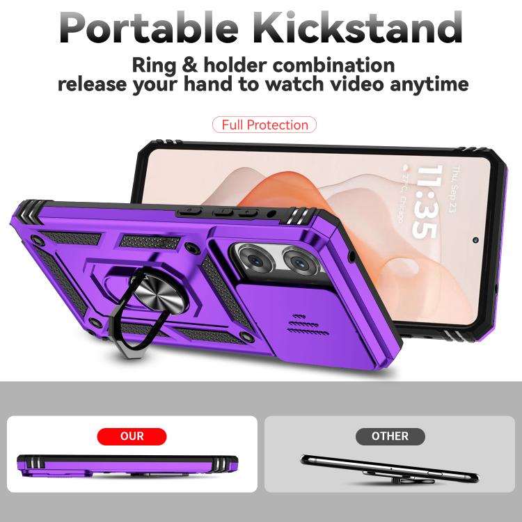 For Motorola Moto G Stylus 5G 2025 Sliding Camshield Holder Phone Case
