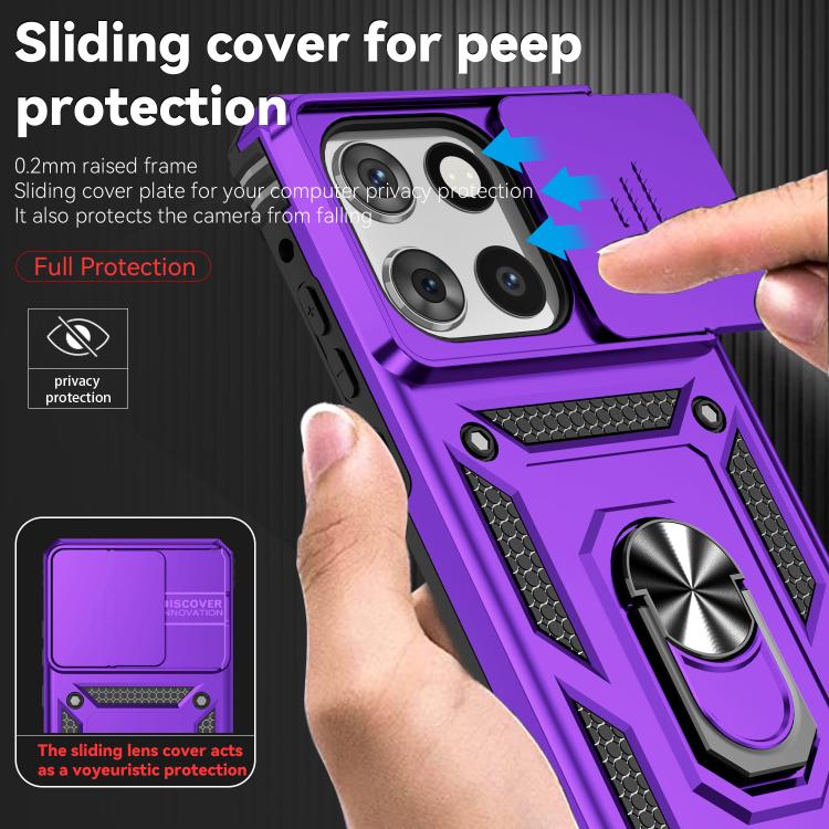 For Motorola Moto G Stylus 5G 2025 Sliding Camshield Holder Phone Case