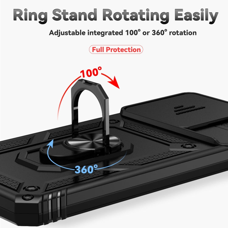 For Xiaomi Redmi 13C Sliding Camshield Holder Phone Case