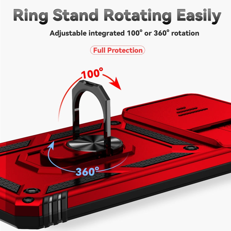 For Xiaomi Redmi 13C Sliding Camshield Holder Phone Case