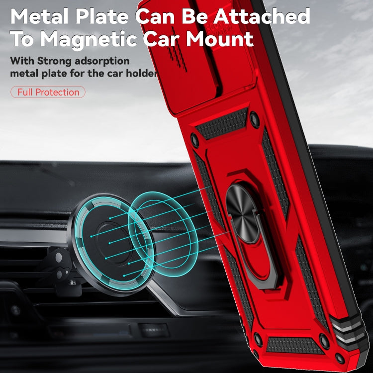For Xiaomi Redmi 13C Sliding Camshield Holder Phone Case