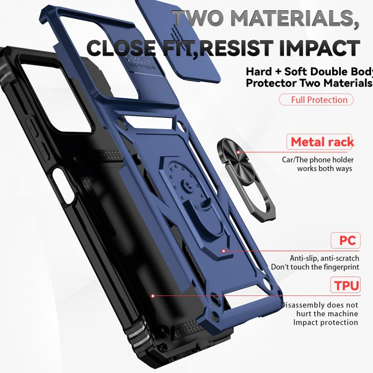 For Xiaomi Redmi 13C Sliding Camshield Holder Phone Case