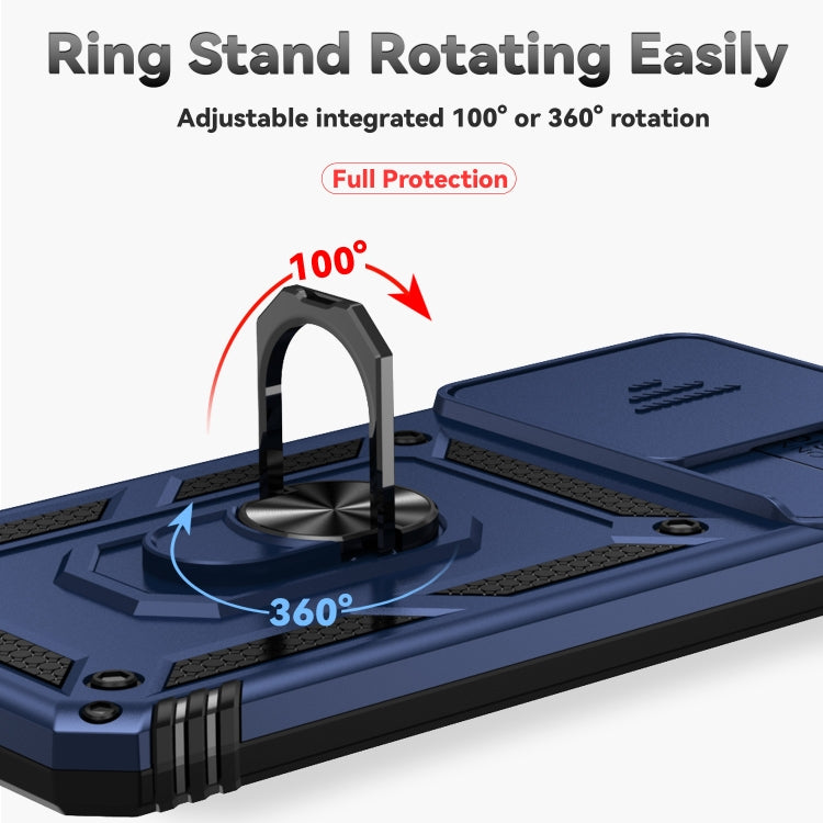 For Xiaomi Redmi 13C Sliding Camshield Holder Phone Case
