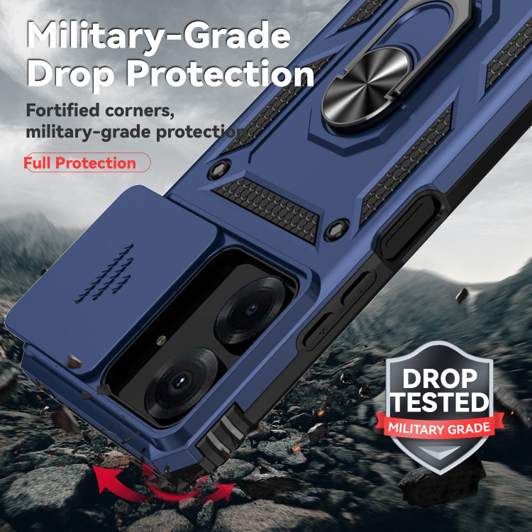 For Xiaomi Redmi 13C Sliding Camshield Holder Phone Case