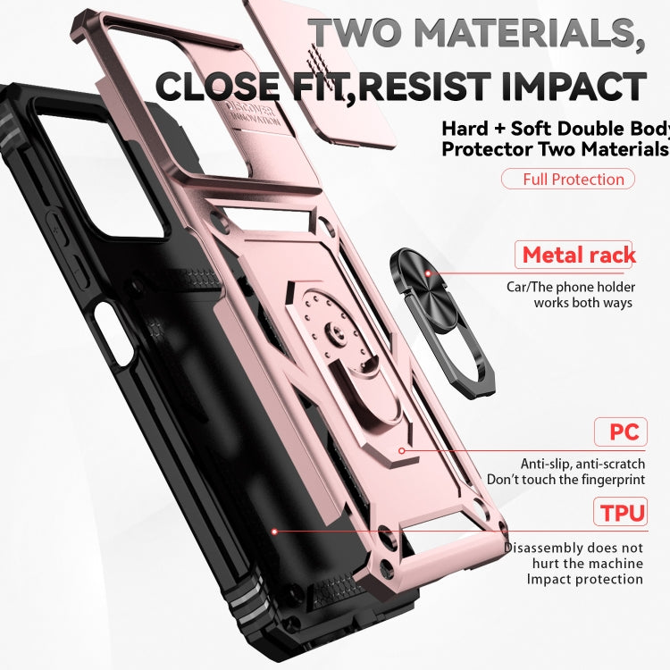 For Xiaomi Redmi 13C Sliding Camshield Holder Phone Case
