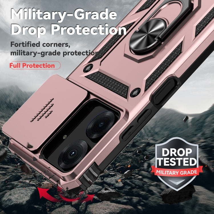 For Xiaomi Redmi 13C Sliding Camshield Holder Phone Case
