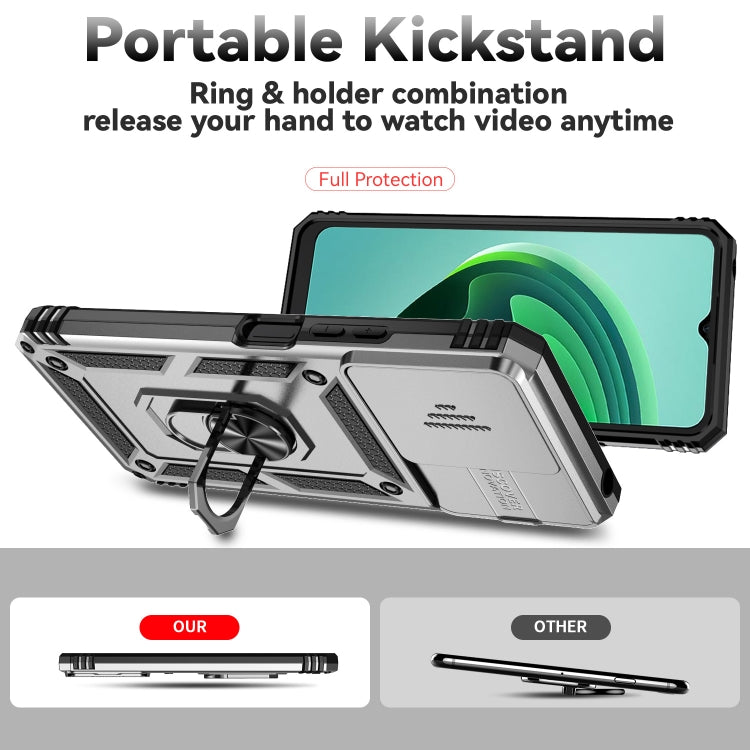 For Xiaomi Redmi 13C Sliding Camshield Holder Phone Case