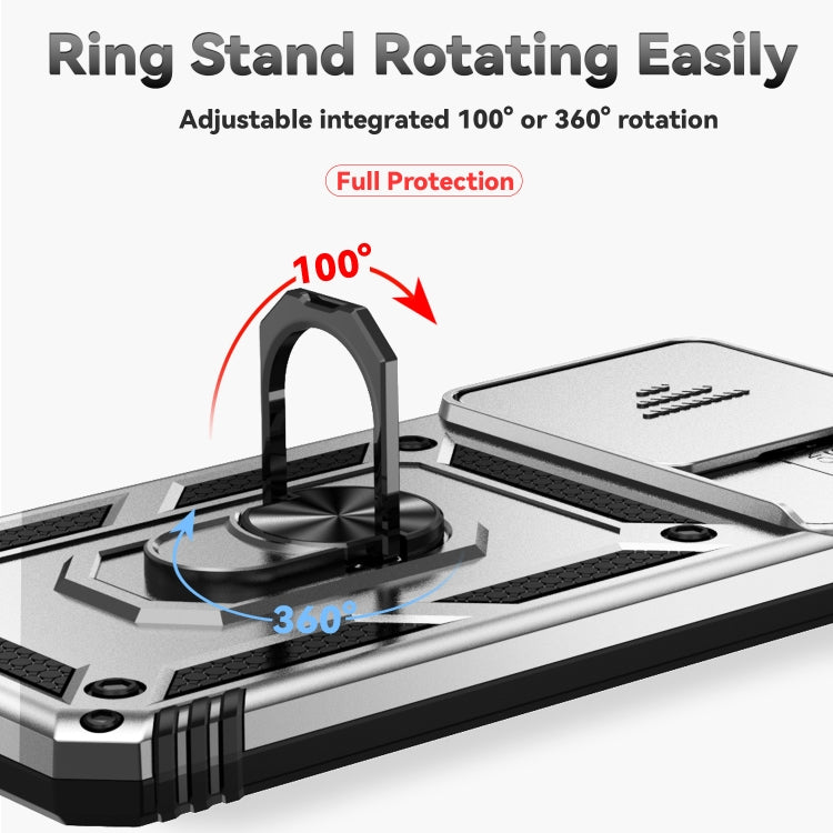 For Xiaomi Redmi 13C Sliding Camshield Holder Phone Case