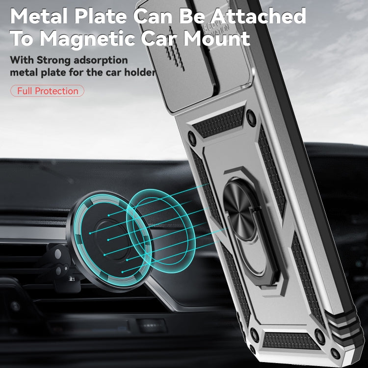 For Xiaomi Redmi 13C Sliding Camshield Holder Phone Case
