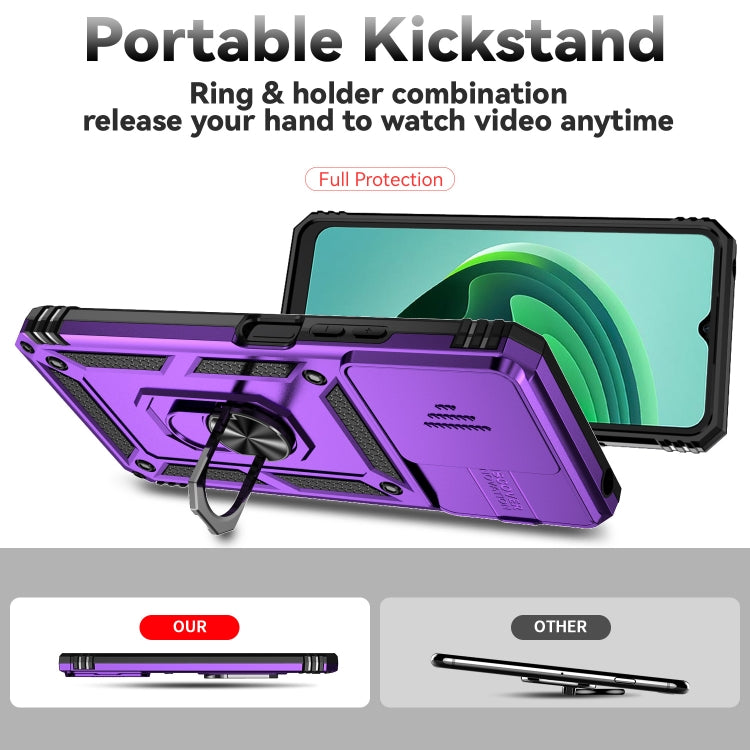 For Xiaomi Redmi 13C Sliding Camshield Holder Phone Case