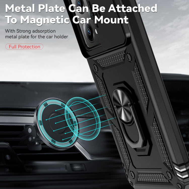 For Xiaomi Redmi Note 12 Pro 5G Global Sliding Camshield Holder Phone Case
