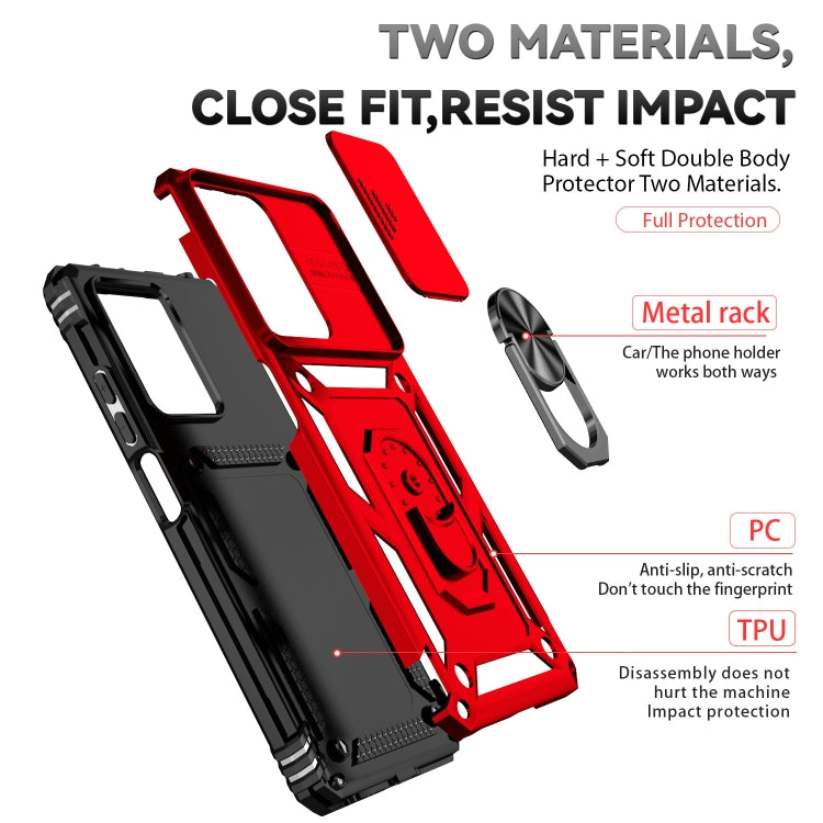 For Xiaomi Redmi Note 12 Pro 5G Global Sliding Camshield Holder Phone Case