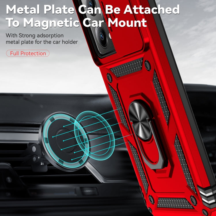 For Xiaomi Redmi Note 12 Pro 5G Global Sliding Camshield Holder Phone Case