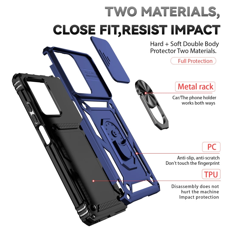 For Xiaomi Redmi Note 12 Pro 5G Global Sliding Camshield Holder Phone Case