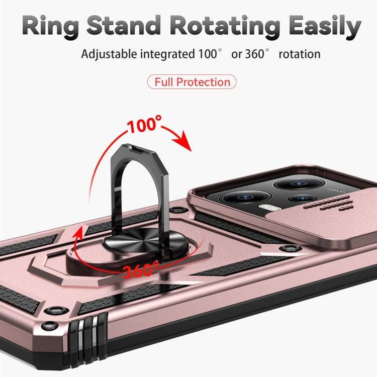 For Xiaomi Redmi Note 12 Pro 5G Global Sliding Camshield Holder Phone Case