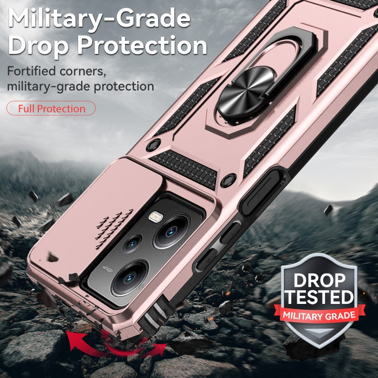 For Xiaomi Redmi Note 12 Pro 5G Global Sliding Camshield Holder Phone Case