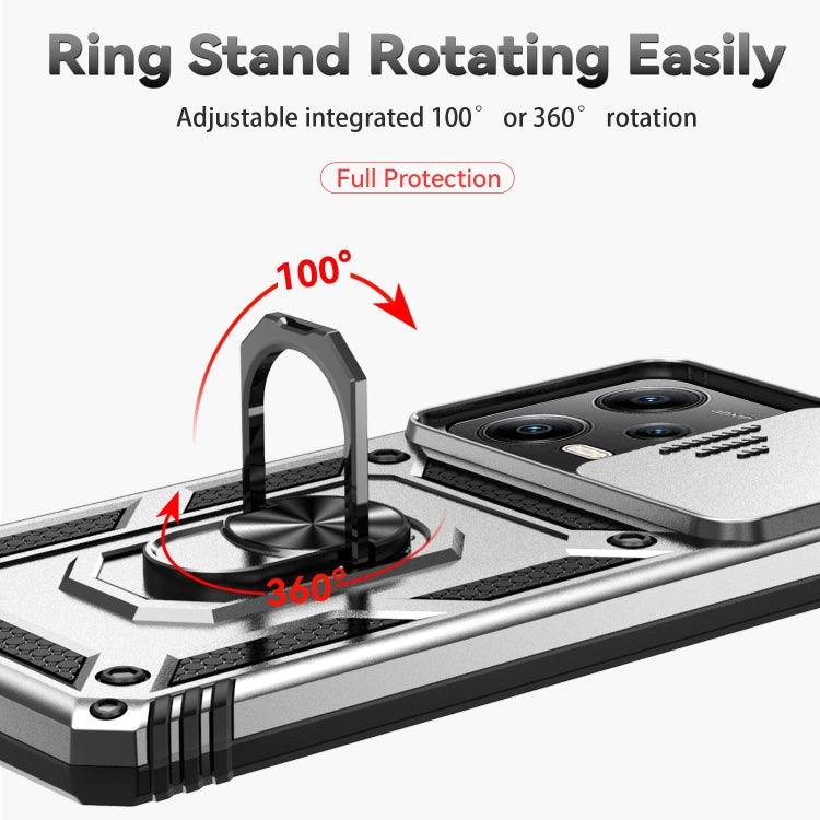 For Xiaomi Redmi Note 12 Pro 5G Global Sliding Camshield Holder Phone Case
