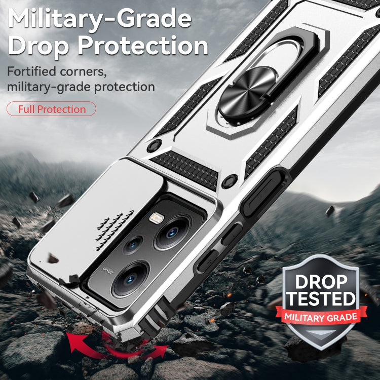 For Xiaomi Redmi Note 12 Pro 5G Global Sliding Camshield Holder Phone Case