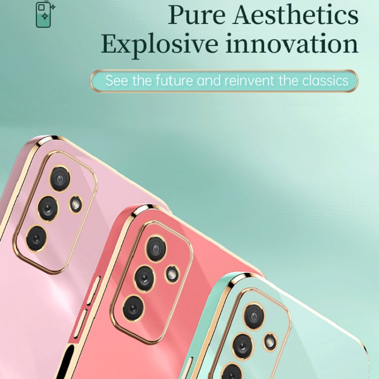 For Samsung Galaxy M23 XINLI Straight Edge 6D Electroplate TPU Phone Case