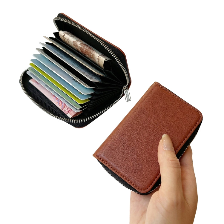 For Google Pixel 7 Solid Color Zipper 11-Card Slots Bag Phone Case with Lanyard