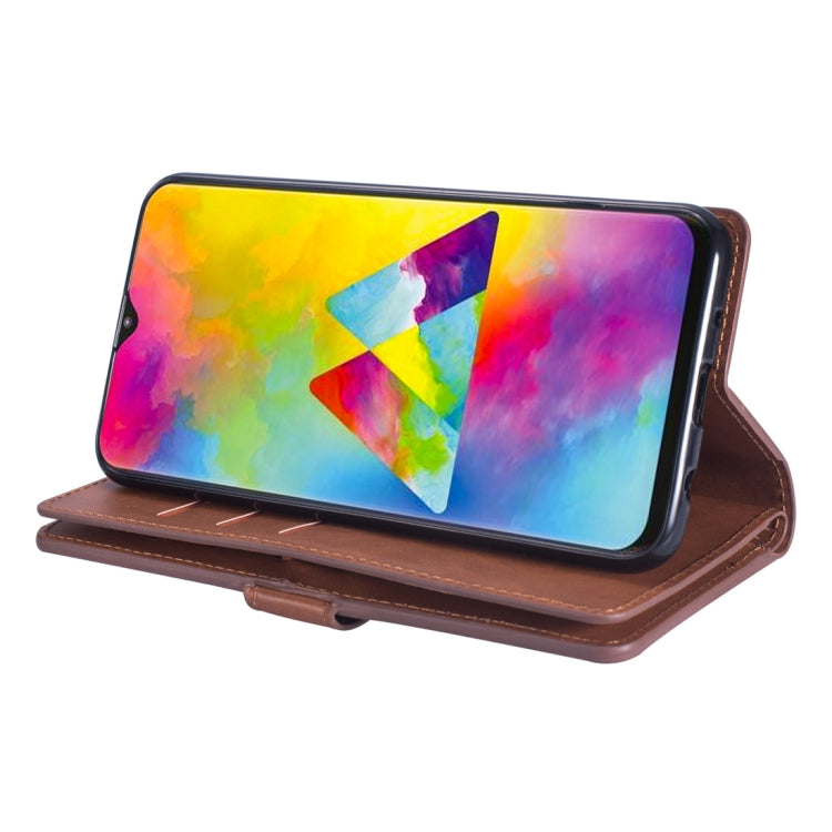 For Huawei Y7 (2019) / Enjoy 9 Multifunctional Zipper Horizontal Flip Leather Case with Holder & Wallet & 9 Card Slots & Lanyard