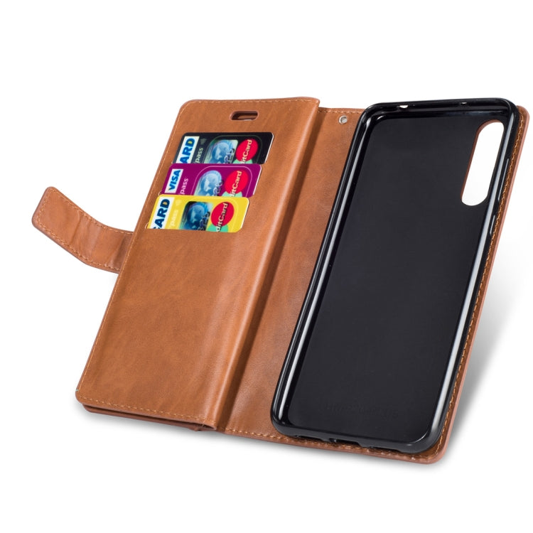 For Huawei P20 Pro Multifunctional Zipper Horizontal Flip Leather Case with Holder & Wallet & 9 Card Slots & Lanyard