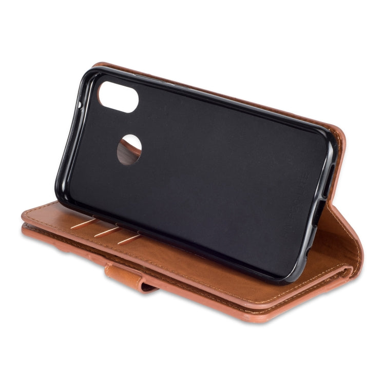 For Huawei P20 lite / Nova 3e Multifunctional Zipper Horizontal Flip Leather Case with Holder & Wallet & 9 Card Slots & Lanyard