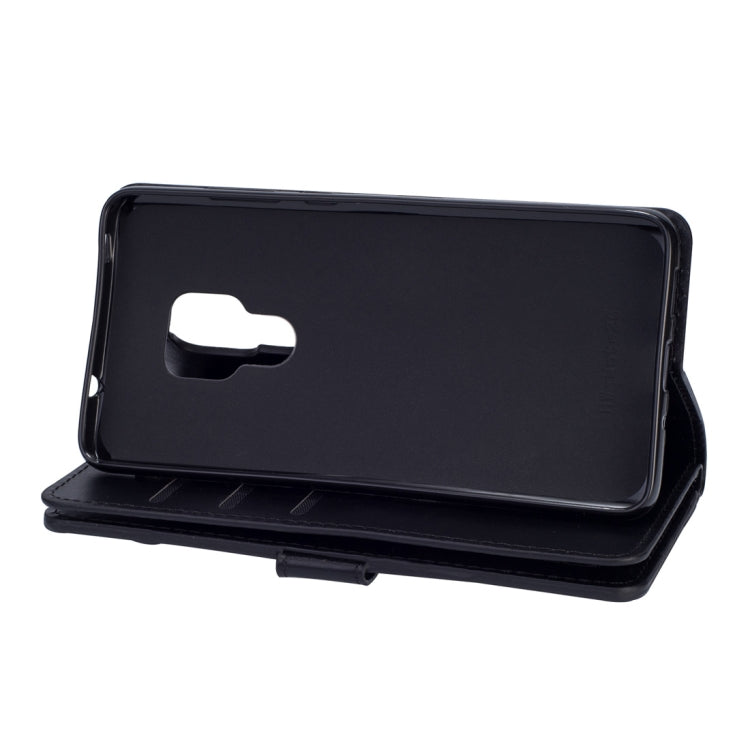 For Huawei Mate 20 Multifunctional Zipper Horizontal Flip Leather Case with Holder & Wallet & 9 Card Slots & Lanyard