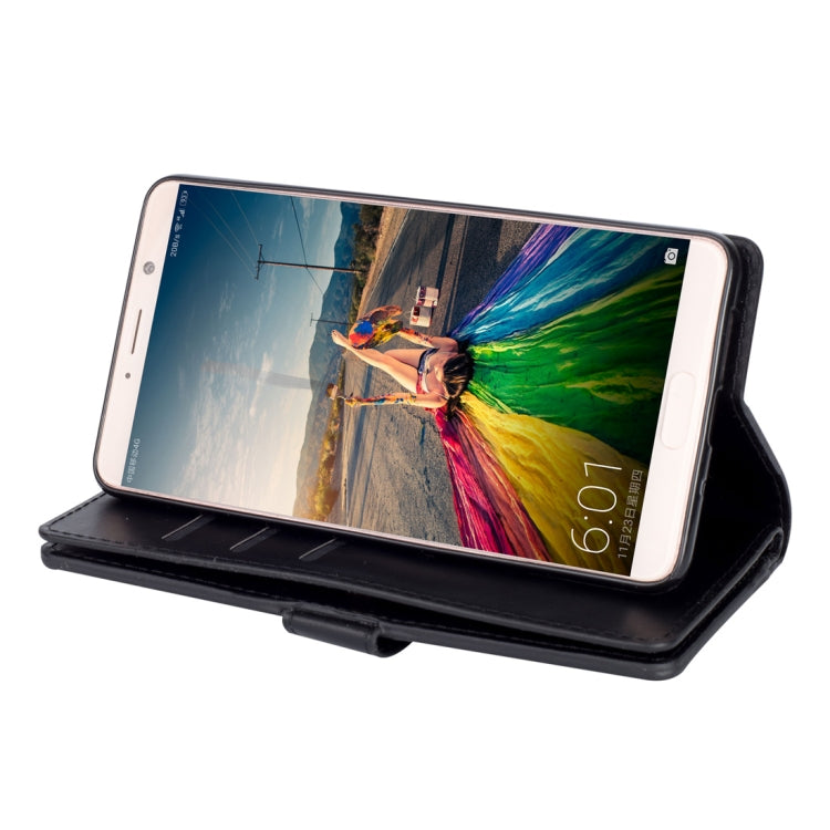 For Huawei Mate 10 Multifunctional Zipper Horizontal Flip Leather Case with Holder & Wallet & 9 Card Slots & Lanyard