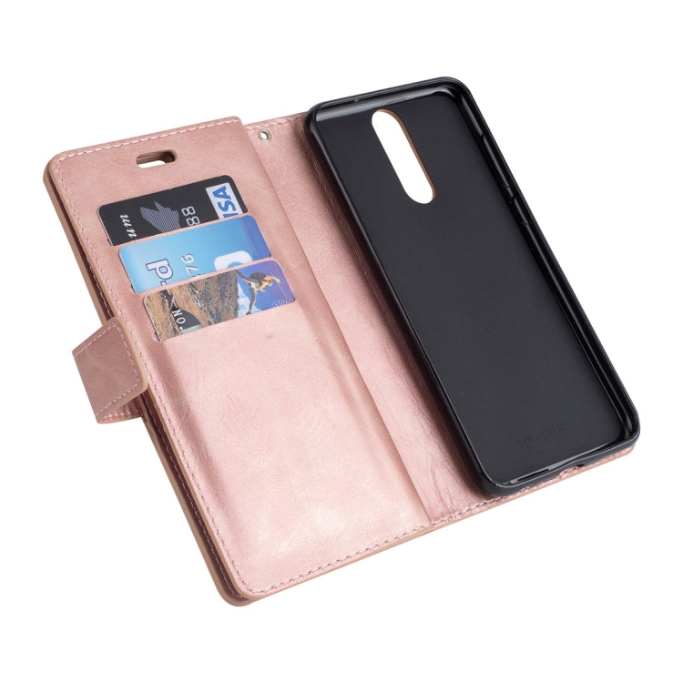 For Huawei Mate 10 Lite / Maimang 6 Multifunctional Zipper Horizontal Flip Leather Case with Holder & Wallet & 9 Card Slots & Lanyard