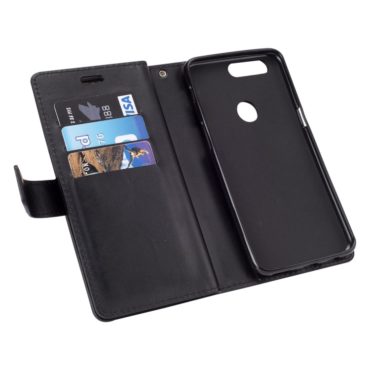 For OnePlus 5T Multifunctional Zipper Horizontal Flip Leather Case with Holder & Wallet & 9 Card Slots & Lanyard