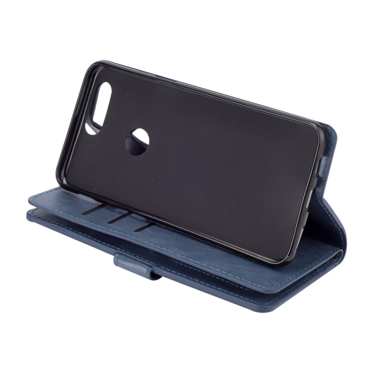 For OnePlus 5T Multifunctional Zipper Horizontal Flip Leather Case with Holder & Wallet & 9 Card Slots & Lanyard