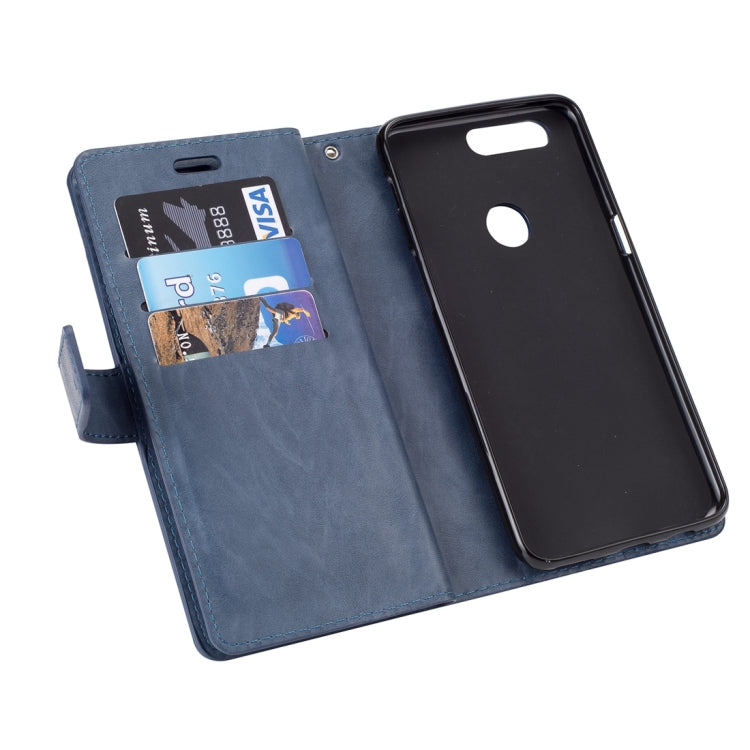 For OnePlus 5T Multifunctional Zipper Horizontal Flip Leather Case with Holder & Wallet & 9 Card Slots & Lanyard
