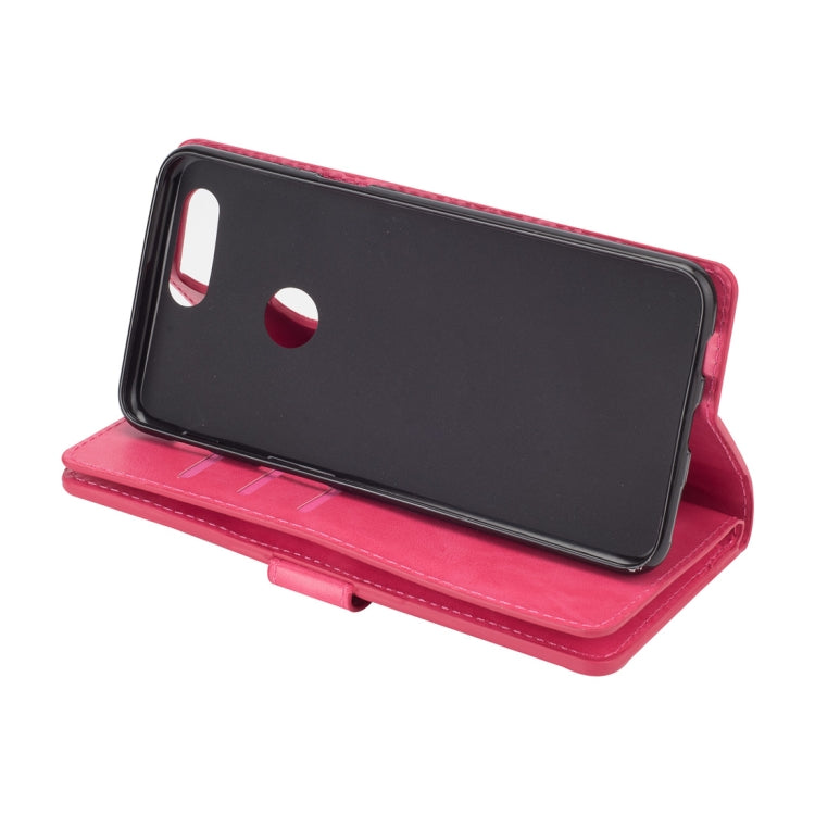 For OnePlus 5T Multifunctional Zipper Horizontal Flip Leather Case with Holder & Wallet & 9 Card Slots & Lanyard