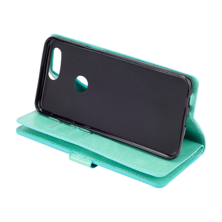 For OnePlus 5T Multifunctional Zipper Horizontal Flip Leather Case with Holder & Wallet & 9 Card Slots & Lanyard