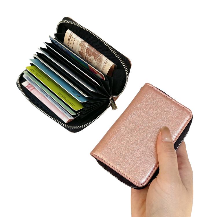 For iPhone 17 Solid Color Zipper 11-Card Slots Bag Phone Case with Lanyard