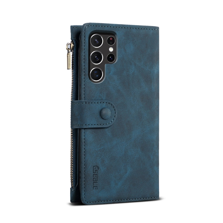 For Samsung Galaxy S25 Ultra 5G ESEBLE Retro Frosted RFID Flip Leather Phone Case