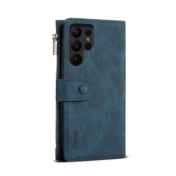 For Samsung Galaxy S24 Ultra 5G ESEBLE Retro Frosted RFID Flip Leather Phone Case
