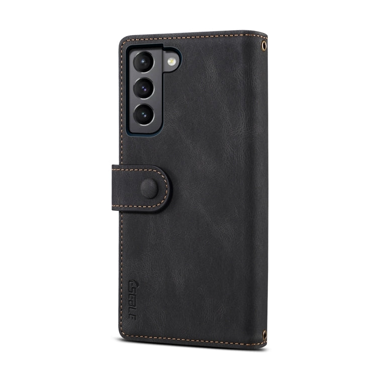 For Samsung Galaxy S24+ 5G ESEBLE Retro Frosted RFID Flip Leather Phone Case