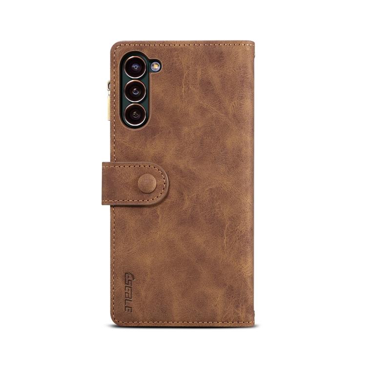For Samsung Galaxy S26+ 5G ESEBLE Retro Frosted RFID Flip Leather Phone Case