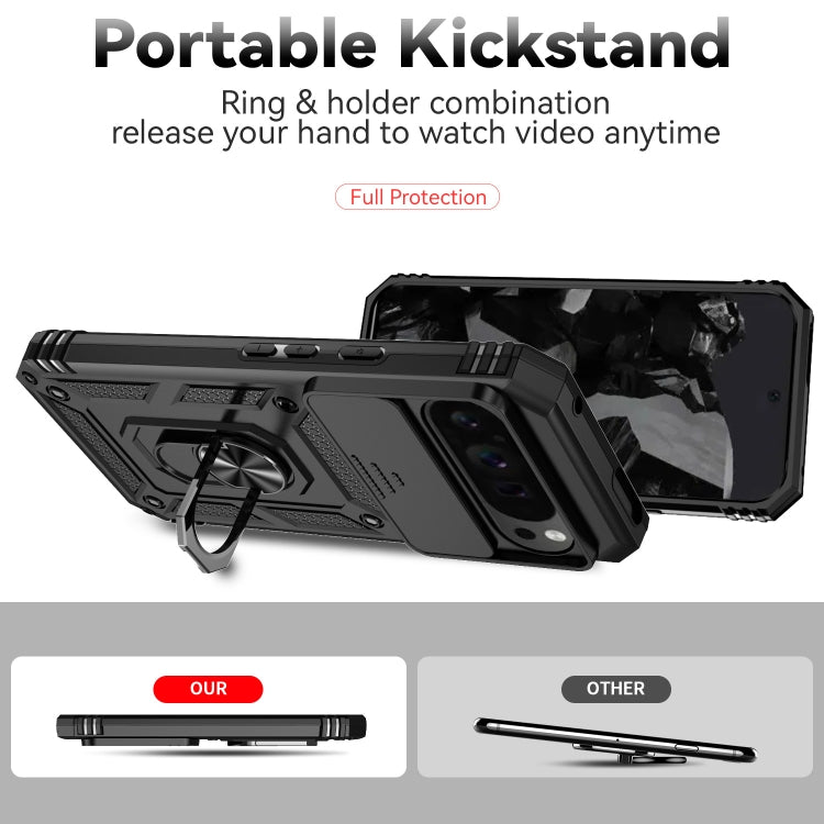 For Google Pixel 9 Pro Sliding Camshield Holder Phone Case