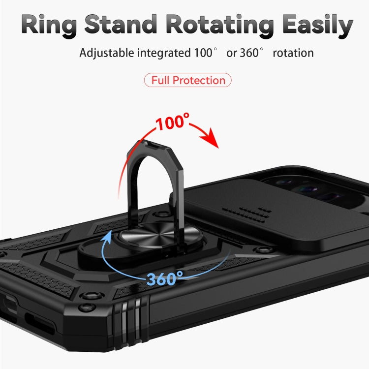 For Google Pixel 9 Pro Sliding Camshield Holder Phone Case