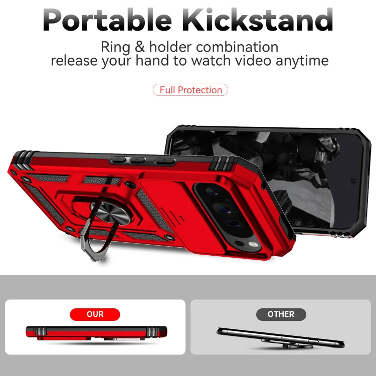 For Google Pixel 9 Pro Sliding Camshield Holder Phone Case