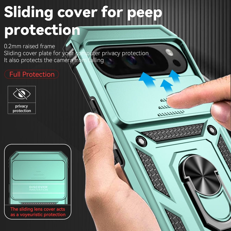 For Google Pixel 9 Pro Sliding Camshield Holder Phone Case