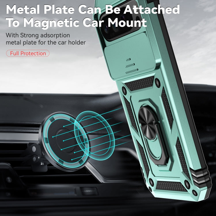 For Google Pixel 9 Pro Sliding Camshield Holder Phone Case