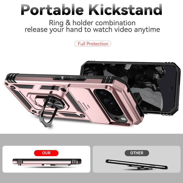 For Google Pixel 9 Pro Sliding Camshield Holder Phone Case