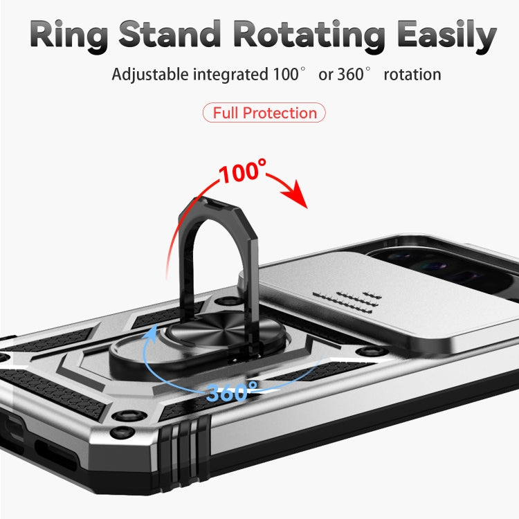 For Google Pixel 9 Pro Sliding Camshield Holder Phone Case